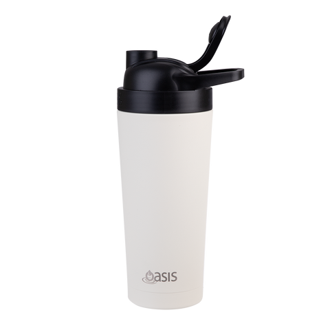 Stainless Steel Double Wall Insulated Protein Shaker 700ml