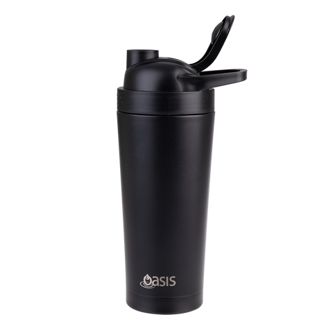 Stainless Steel Double Wall Insulated Protein Shaker 700ml