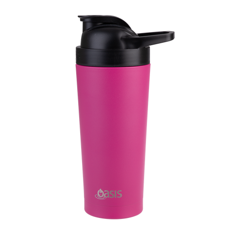 Stainless Steel Double Wall Insulated Protein Shaker 700ml