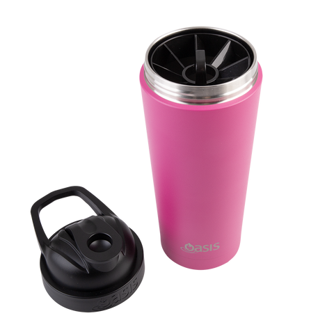 Stainless Steel Double Wall Insulated Protein Shaker 700ml