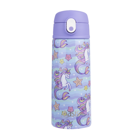 Kid's Drink Bottle with Sipper - 550ml (8 Colours)