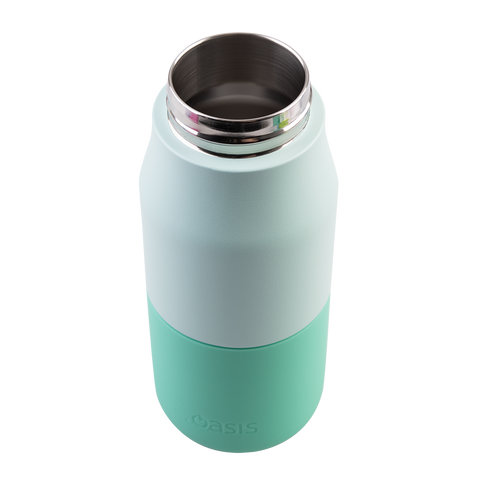 Stainless Steel Double Wall Insulated 'Jnr' Drink Bottle W/ Sipper 400ml