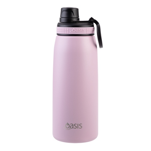 Stainless Steel Double Wall Insulated Sports Bottle W/ Screw Cap 780ml