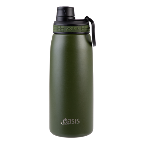 Stainless Steel Double Wall Insulated Sports Bottle W/ Screw Cap 780ml