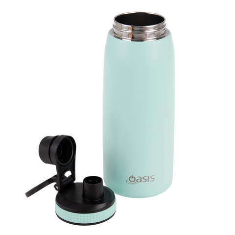 Stainless Steel Double Wall Insulated Sports Bottle W/ Screw Cap 780ml