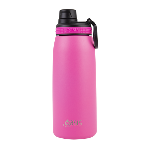 Stainless Steel Double Wall Insulated Sports Bottle W/ Screw Cap 780ml