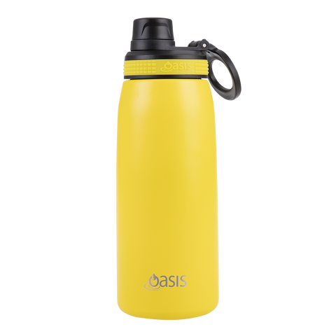 Stainless Steel Double Wall Insulated Sports Bottle W/ Screw Cap 780ml