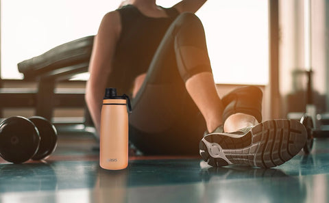Stainless Steel Double Wall Insulated Sports Bottle W/ Screw Cap 780ml