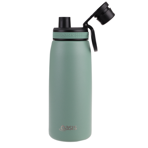 Stainless Steel Double Wall Insulated Sports Bottle W/ Screw Cap 780ml