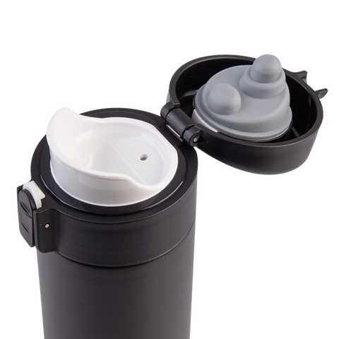 Stainless Steel Double Wall Insulated Flip-Top Flask 480ml
