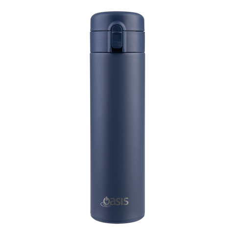 Stainless Steel Double Wall Insulated Flip-Top Flask 480ml