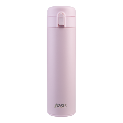 Stainless Steel Double Wall Insulated Flip-Top Flask 480ml