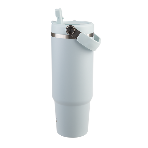 Stainless Steel Double Wall Insulated 'Voyager' Carry Tumbler 900ml