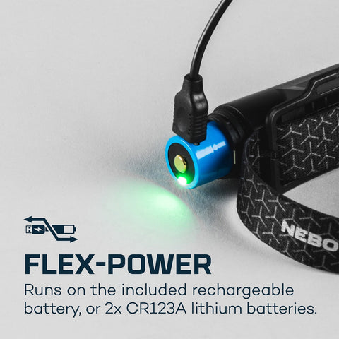 Rechargeable 1000 Rechargeable 1000 Lumen Headlamp featuring Flex Fuel