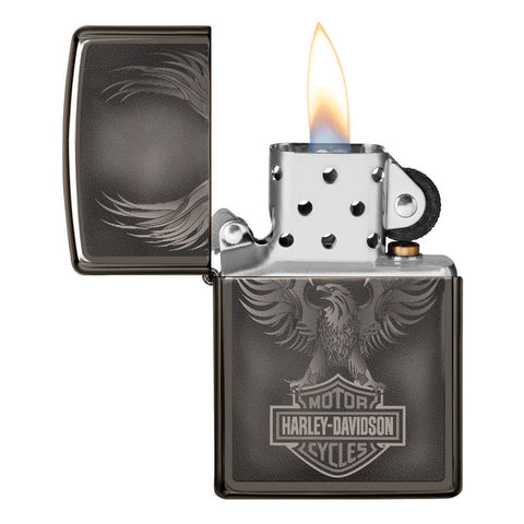 Harley Davidson Black Ice Eagle Logo