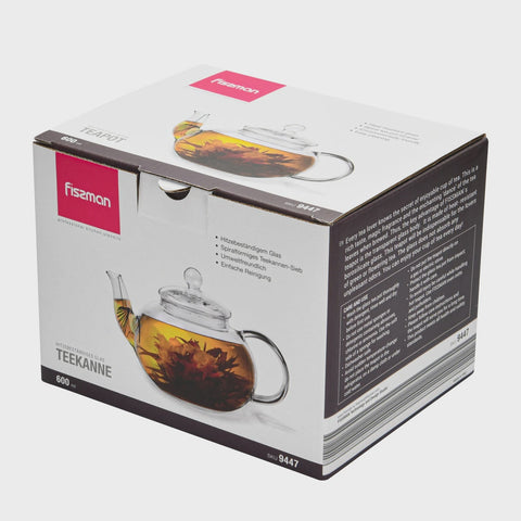 600Ml Glass Tea Pot With Infuser