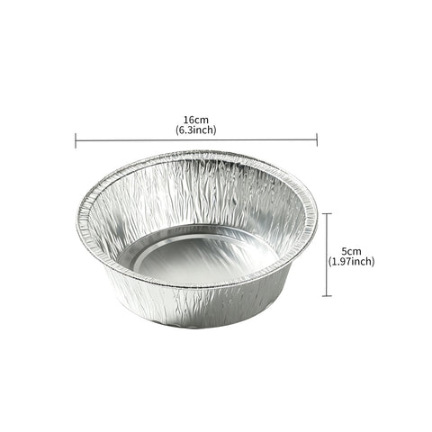 Loveharbor Round Aluminum Foil Pan 4Pcs Set