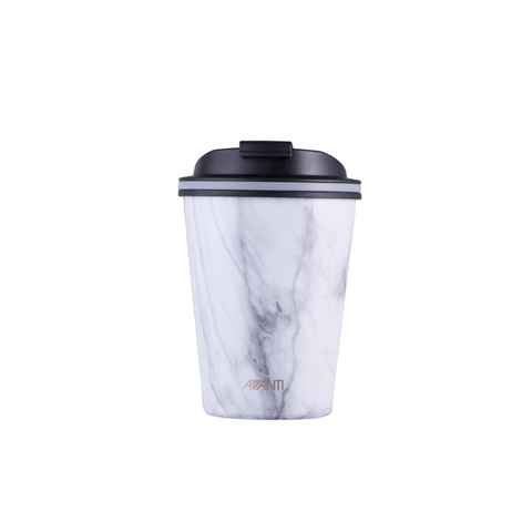 Go Cup 280ml/8oz - White Marble