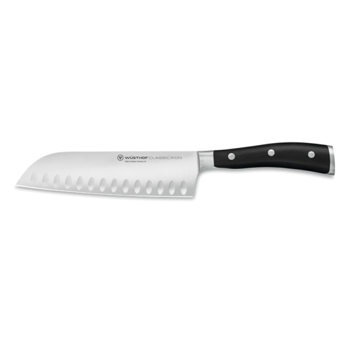 Classic Ikon Black Santoku 17cm