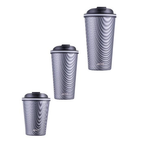 Gocup Double Wall Insulated Cup - Carbon(3 Sizes)
