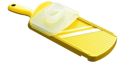 Ceramic Julienne Slicer with Handguard - Yellow