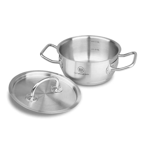 Pro-X 16Cm Casserole Stainless Steel Stock Pot