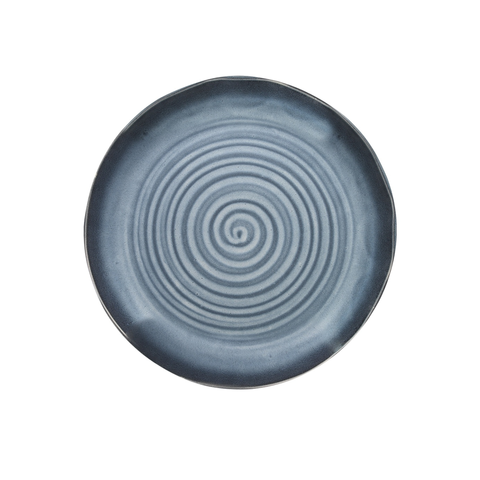 Ottawa Indigo Round Platter