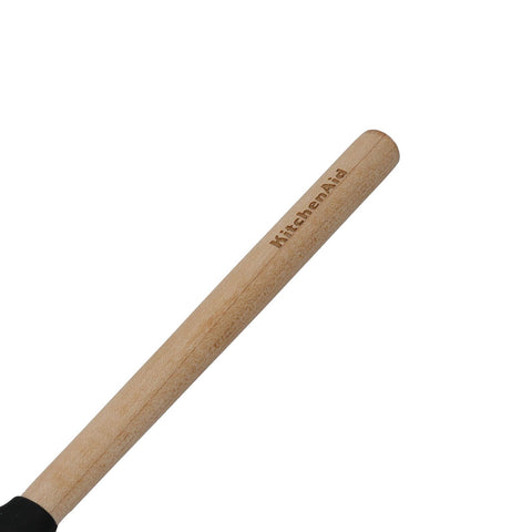 Maple Handle Silicone Scraper Spatula