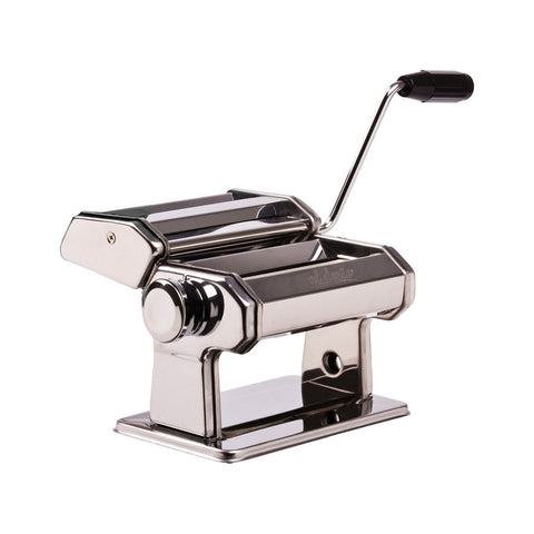 Pasta Machine with Detachable Cutters 150mm - Chrome