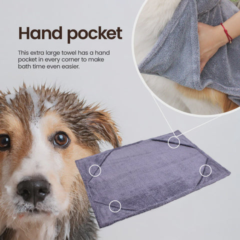 Pet Care Drying Towel Large