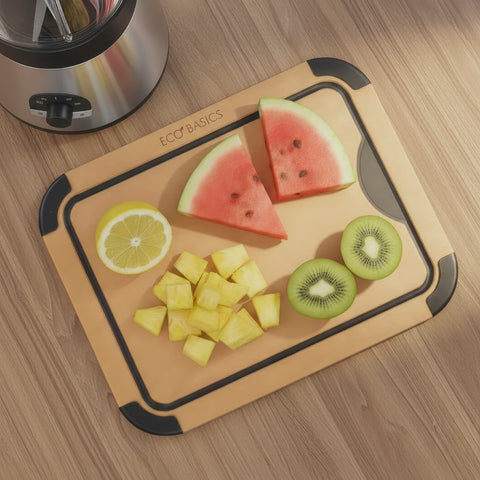 Eco Basics Caving Board with Juice Groove - Natural