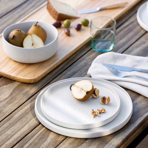 Domus Side Plate 22cm Ecru