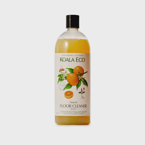 Floor Cleaner - Mandarin, Peppermint Essential Oil 1L Refill