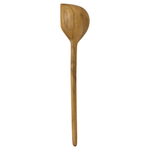 Teak Pointed Wooden Spoon