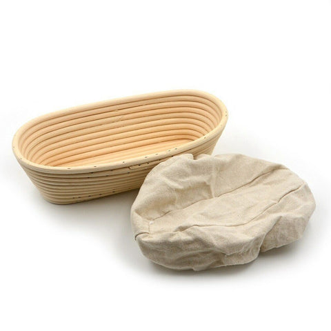 Oval 30Cm Bread Banneton With Lining