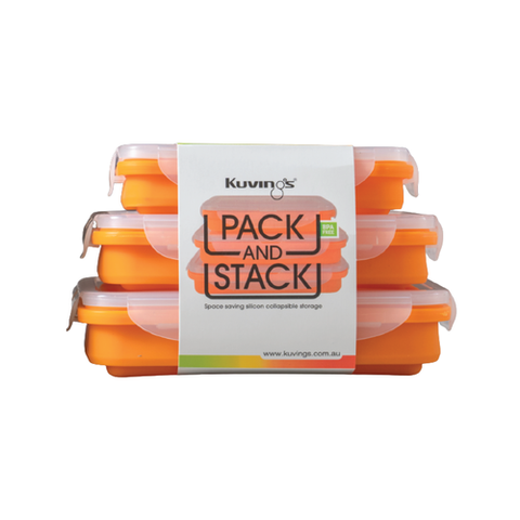 Kuvings ‘Pack & Stack’ Containers – Rectangular