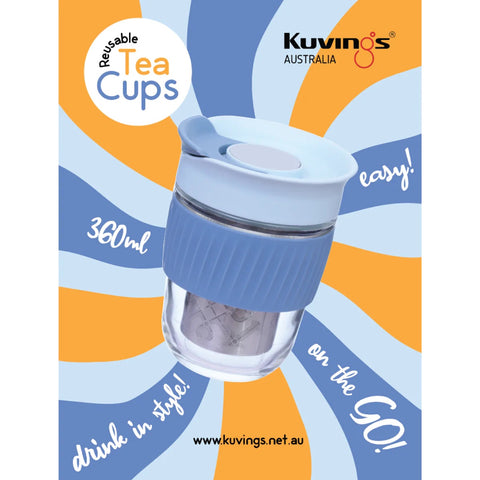 Small Reusable Tea Strainer Cup - 360ml