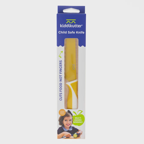 New Kiddikutter Child Safe Knife - Mustard Limited Edition