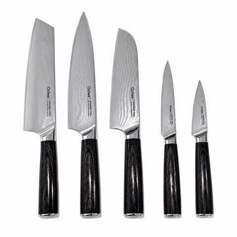 Mori Japanese Damascus 67-Layer Kiritsuke Knife 8 Inch