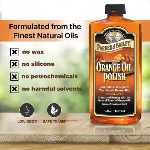 Parker & Bailey Orange Oil Polish
