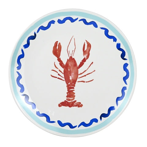 Rivieria Round Platter 30cm Lobster