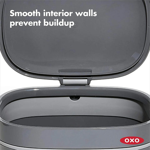 Easy-Clean Compost Bin - Charcoal