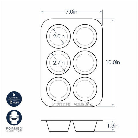 6-Cup Muffin Pan