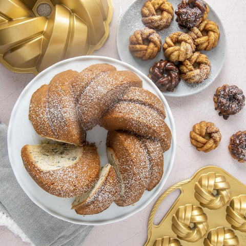 75Th Anniversary Braided Mini Bundt Pan