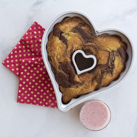 Elegant Heart Bundt Pan