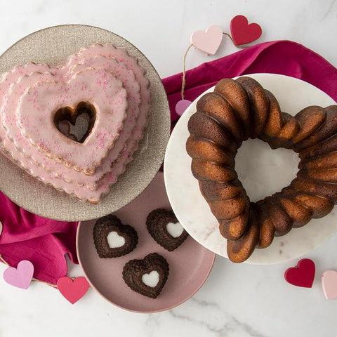 Elegant Heart Bundt Pan