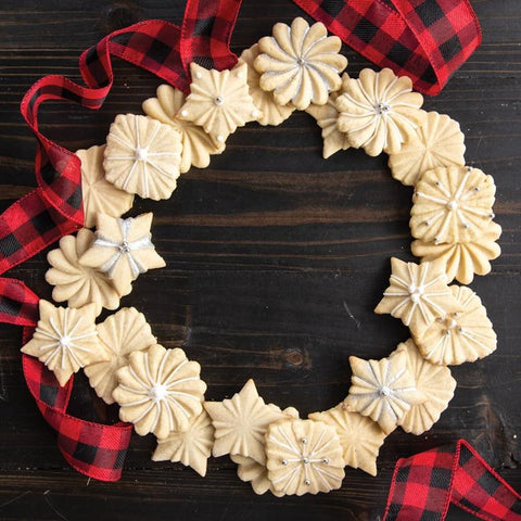 Pretty Pleated Cookie Stamps