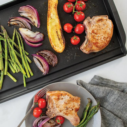 Double Backsplash Griddle