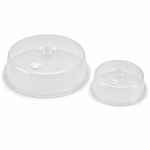 Cooktool Stackable Microwave Heating Food Cover Set of 2 - 17cm/23cm
