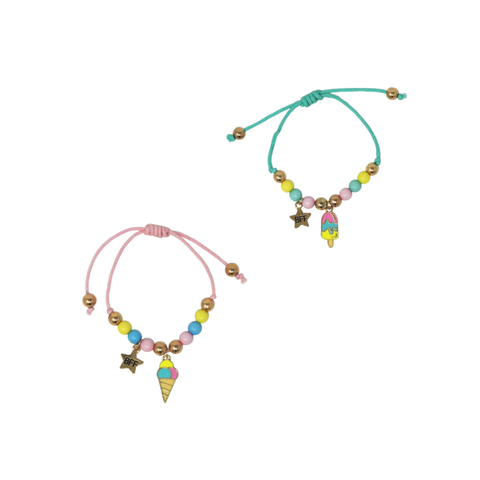 Sweet Treats Bff Cord Bracelet Set